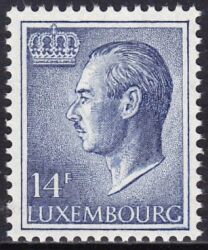 1991  Freimarke: Großherzog Jean von Luxemburg
