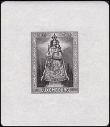 1945  Blockausgabe: Madonna von Luxemburg