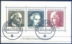 1969  50 Jahre Frauenwahlrecht in Deutschland