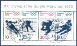 1971  Olympische Spiele 1972 in Sapporo und München - Block