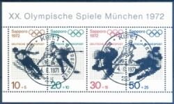 1971  Olympische Spiele 1972 in Sapporo und München - Block