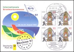 1997  Ausstellungsbeleg Nr. 24 - RICCOIONE Riccione