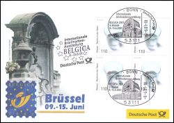 2001  Ausstellungsbeleg Nr. 62 - BELGICA Brssel