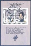 1991  Geburtstag von Theodor Körner - Block