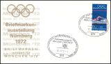 1972  Briefmarken werben fr Mnchen 1972 - Nrnberg