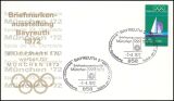 1972  Briefmarken werben für München 1972 -...