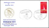 1972  Briefmarken werben für München 1972 -...