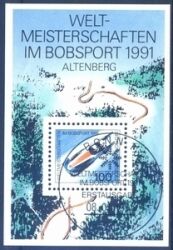 1991  Weltmeisterschaft im Bobsport - Block