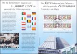 1998  Postamtliches Erinnerungsblatt - Europäische...