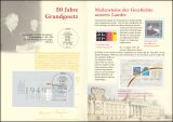 1999  Postamtliches Erinnerungsblatt - 50 Jahre BRD