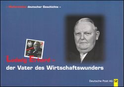 1997  Postamtliches Erinnerungsblatt - 100. Geburtstag von Ludwig Erhard