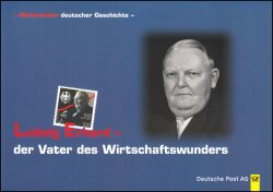 1997  Postamtliches Erinnerungsblatt - Ludwig Erhard