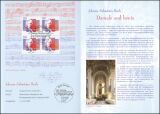 2000  Postamtliches Erinnerungsblatt - Johann Sebastian Bach