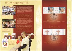 2005  Postamtliches Erinnerungsblatt - Weltjugendtag