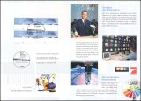 2002  Postamtliches Erinnerungsblatt - 50 Jahre Deutsches...