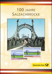 2003  Postamtliches Erinnerungsblatt - 100 Jahre Salzachbrcke