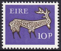 1968  Freimarken: Frühe Irische Kunst