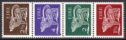 1971  Freimarken: Frühe Irische Kunst - Zusammendruck aus Markenrolle