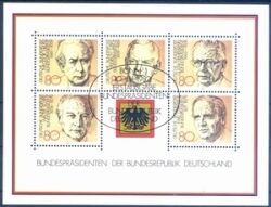 1982  Bundespräsidenten der BRD - Block