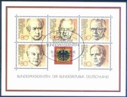 1982  Bundesprsidenten der BRD - Block