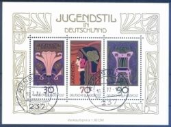 1977  75 Jahre Jugendstil in Deutschland - Block