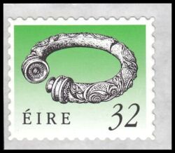 1991  Freimarke: Irische Kunstschätze