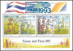1993  Intern. Briefmarkenausstellung BANGKOK`93 - Orchideen