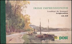 1993  Gemälde irischer Impressionisten - Markenheftchen