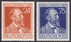 1947  50. Todestag von Heinrich von Stephan