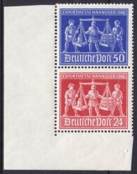 1948  Exportmesse Hannover - Zusammendruck S 3