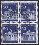 1966  Freimarken: Brandenburger Tor aus Bogen