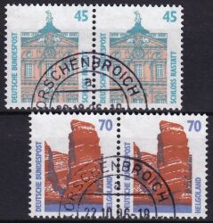 1990  Freimarken: Sehenswürdigkeiten aus Bogen