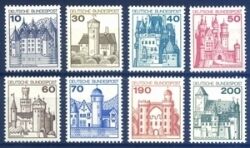 1977  Freimarken: Burgen und Schlsser