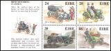 1989  Irisches Verkehrswesen: Historische Automobile - Markenheftchen