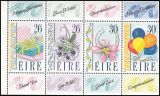 1990  Grußmarken - Markenheftchen