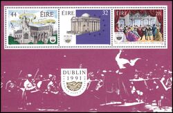 1991  Dublin - Kulturhauptstadt Europas - Markenheftchen