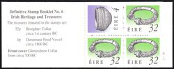 1994  Freimarken: Irische Kunstschätze - Markenheftchen