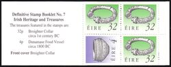 1995  Freimarken: Irische Kunstschätze - Markenheftchen