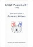 1979  Erstagsblätter Berlin - Jahrgang 1979