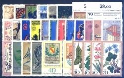 1978  Jahrgang - postfrisch ohne Freimarken