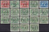 1940  Freimarken: Fliegende Taube in Farbänderung