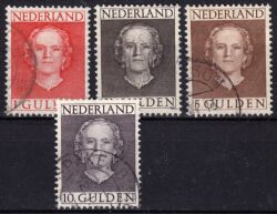 1949  Freimarken: Königin Juliana