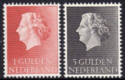 1954  Freimarken: Königin Juliana