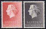 1954  Freimarken: Königin Juliana