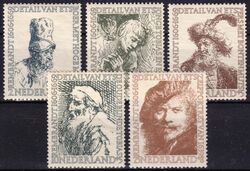 1956  Sommermarken: Geburtstag von Rembrandt