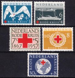 1957  90 Jahre Niederländisches Rotes Kreuz