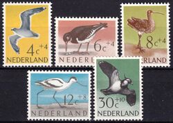 1961  Sommermarken zugunsten sozialer Einrichtungen: Vögel