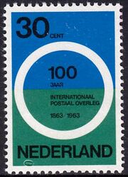 1963  Jahrestag der 1. Postkonferenz in Paris