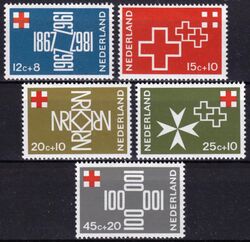 1967  100 Jahre Niederländisches Rotes Kreuz