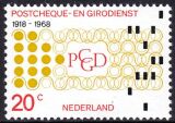 1968  50 Jahre niederländischer Postsckeck- und...